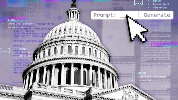Конгресмени США масово використовують штучний інтелект для написання законопроектів, повних помилок