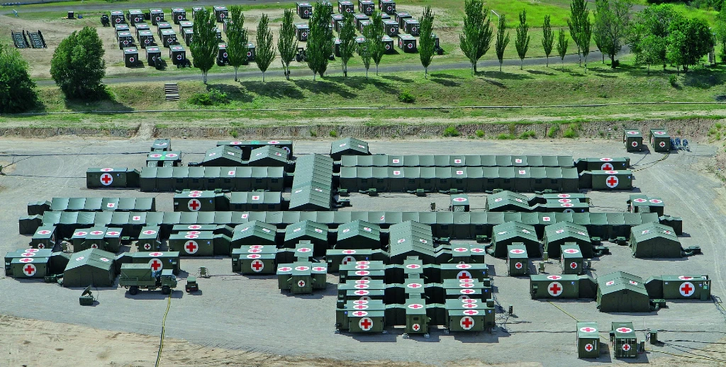 Модульний польовий медичний комплекс Rheinmetall Модульний польовий медичний комплекс Rheinmetall