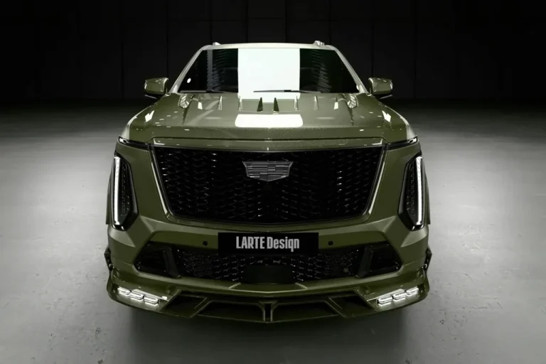 Військовий шик та зелений карбон: ательє Larte перетворило Cadillac Escalade-V на агресивного монстра