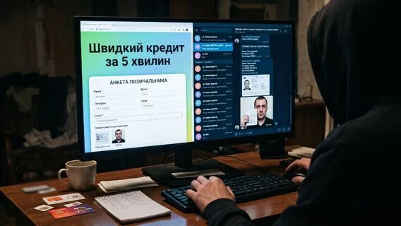 «Кредит за 5 хвилин без документів». Як шахраї створюють фейкові фінансові організації та продають чужі особистості: анатомія афери